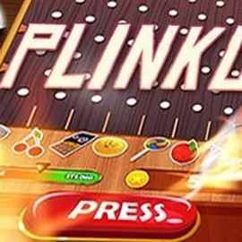 Plinko online game logo by BGAMING on caseacasinoo.pl