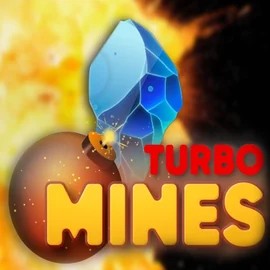 Turbo Mines online game logo by Turbo Games on caseacasinoo.pl